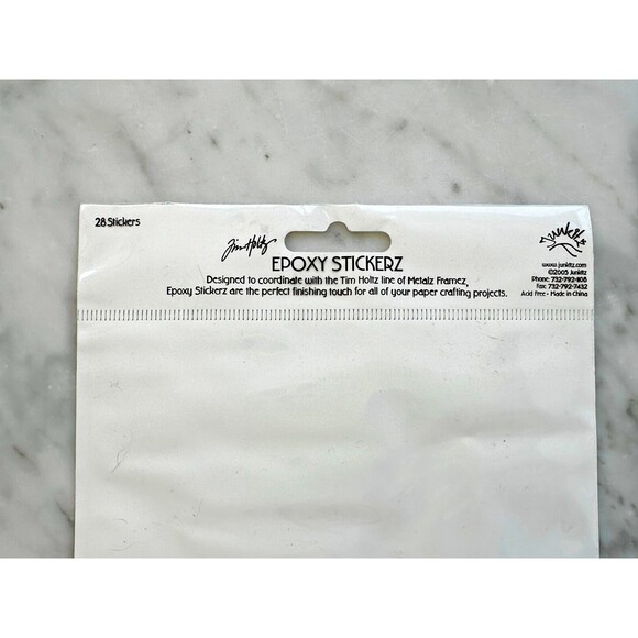NEW Lot of Scrapbooking Junk Journal Travel Stickers- Tim Holtz Epoxy- 160 pcs - Picture 8 of 16